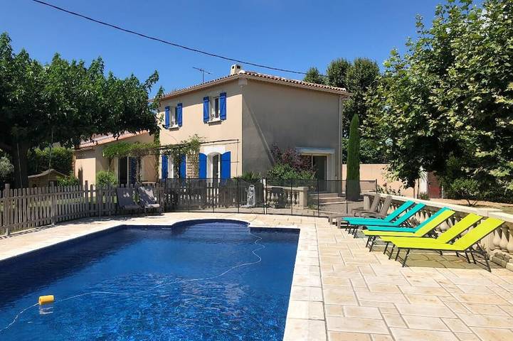 Villa pour 9 personnes, avec Terrasse et Jardin