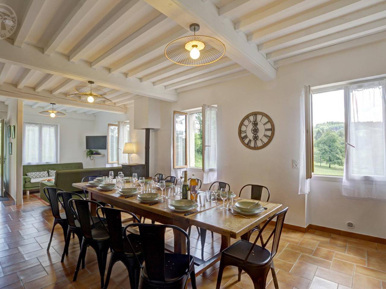 Gîte rénové cosy avec jardin et animaux admis in Belmont-de-la-Loire, Région de Roanne