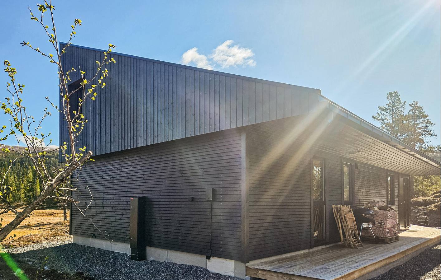 Ferienhaus für 9 Personen mit Garten in Sigdal