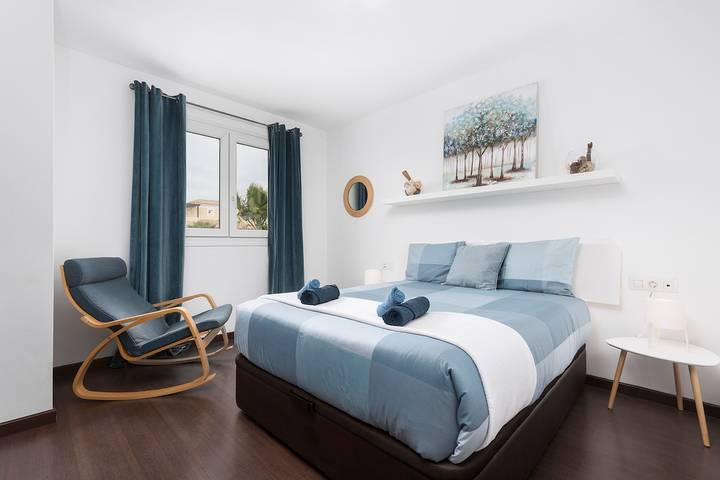 Villa für 6 Personen mit Terrasse in Geafond, La Oliva