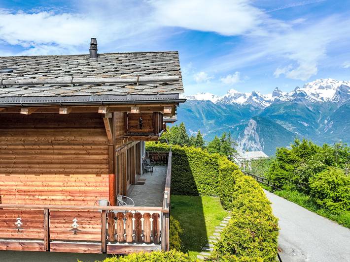 Ferienhaus für 8 Personen, mit Garten in Nendaz