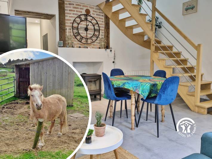 Gîte pour 4 personnes, avec Terrasse et Jardin à Argentré (Mayenne)
