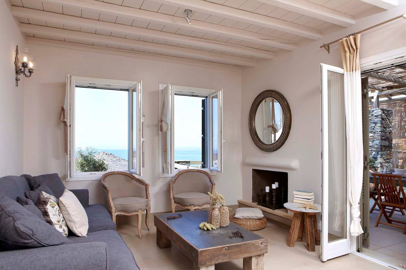 Dazzling Tinos Villa | Villa Gregorovitch | 3 Bedrooms | Breathtaking Sea Views | Private Infinity Pool | Bbq Facilities | Shaded Outdoor Dining Area | Private Garden | Lagades in Tinos
