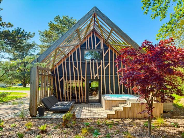 Hôtel pour 2 personnes, avec jacuzzi ainsi que jardin et sauna à Liffré - 4