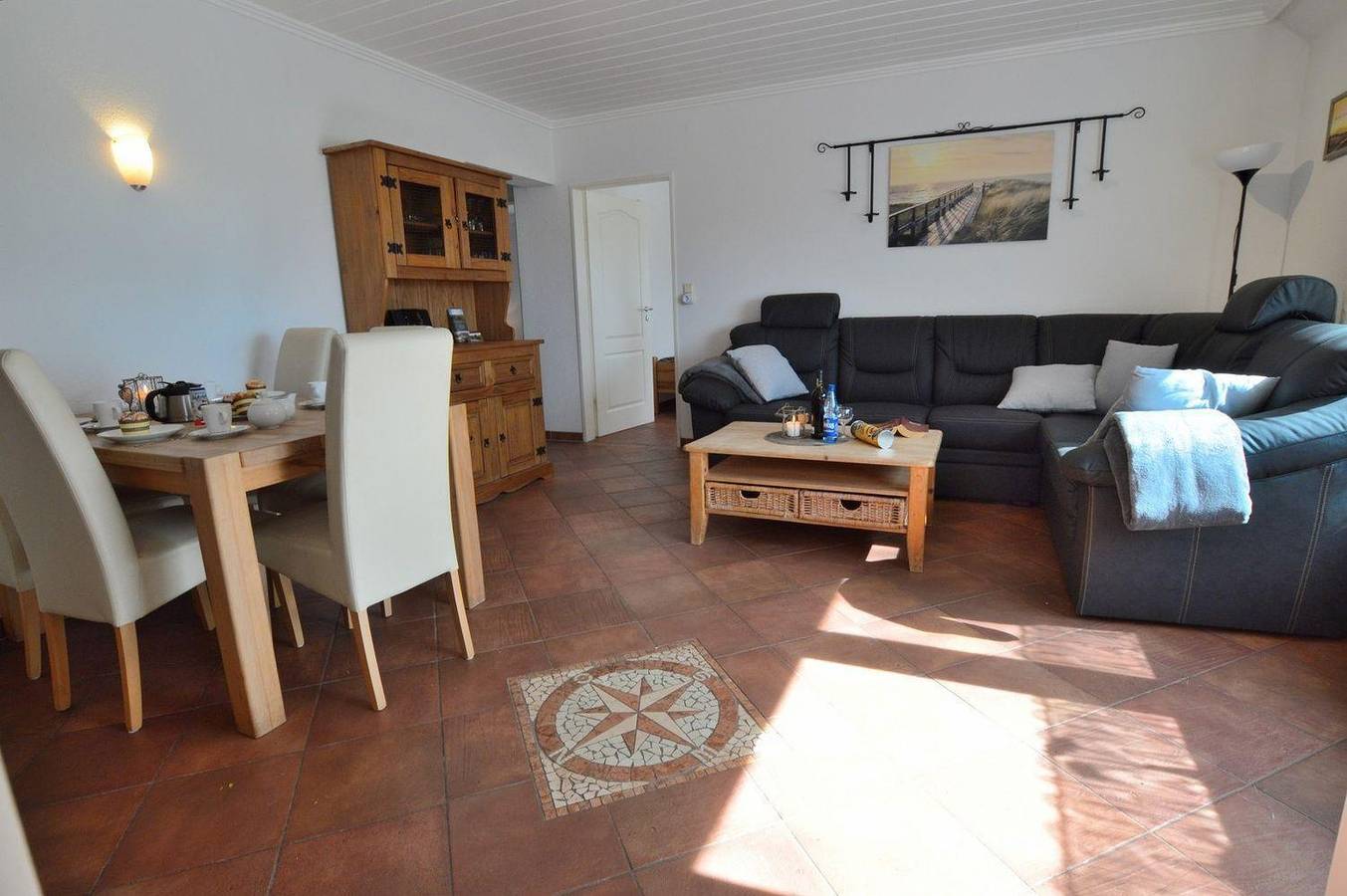 Ganze Ferienwohnung, Windrose - Im Landhaus Haan in Norddeich, Norden und Umgebung