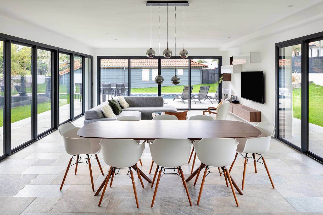 Ganze Ferienwohnung, Villa Bali avec piscine chauffée in Seignosse, Côte d’Argent