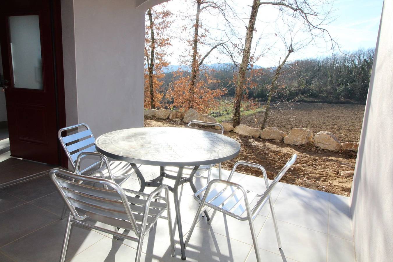 Gîte für 2 Personen mit Terrasse in Saint-Alban-Auriolles, Ardèche