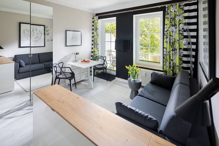 Holiday rental for 2 people, with sauna and balcony, with pets in Norderney