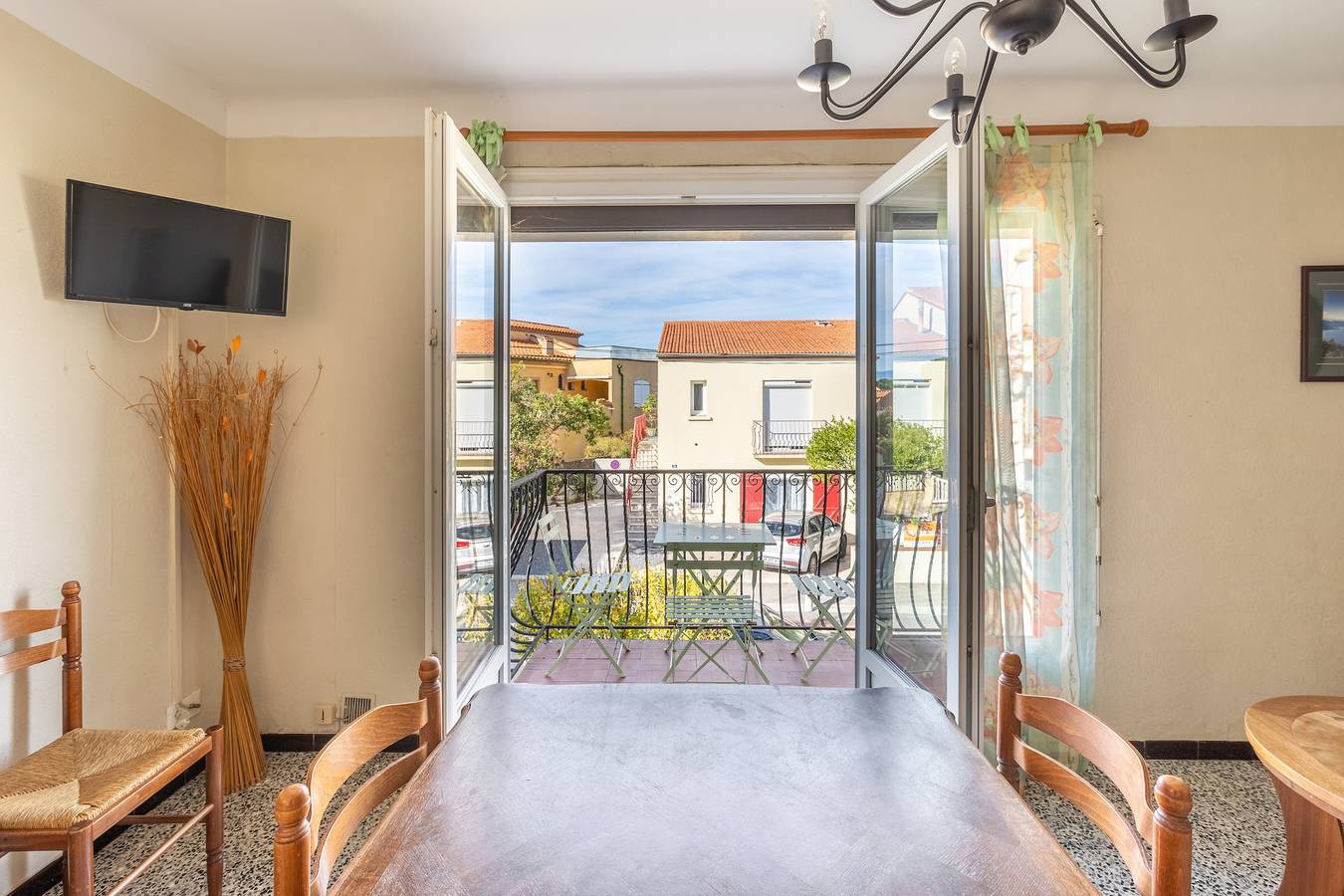 Appartement entier, Appartement de vacances pour 3 personnes avec balcon in Côte Vermeille, Saint-André