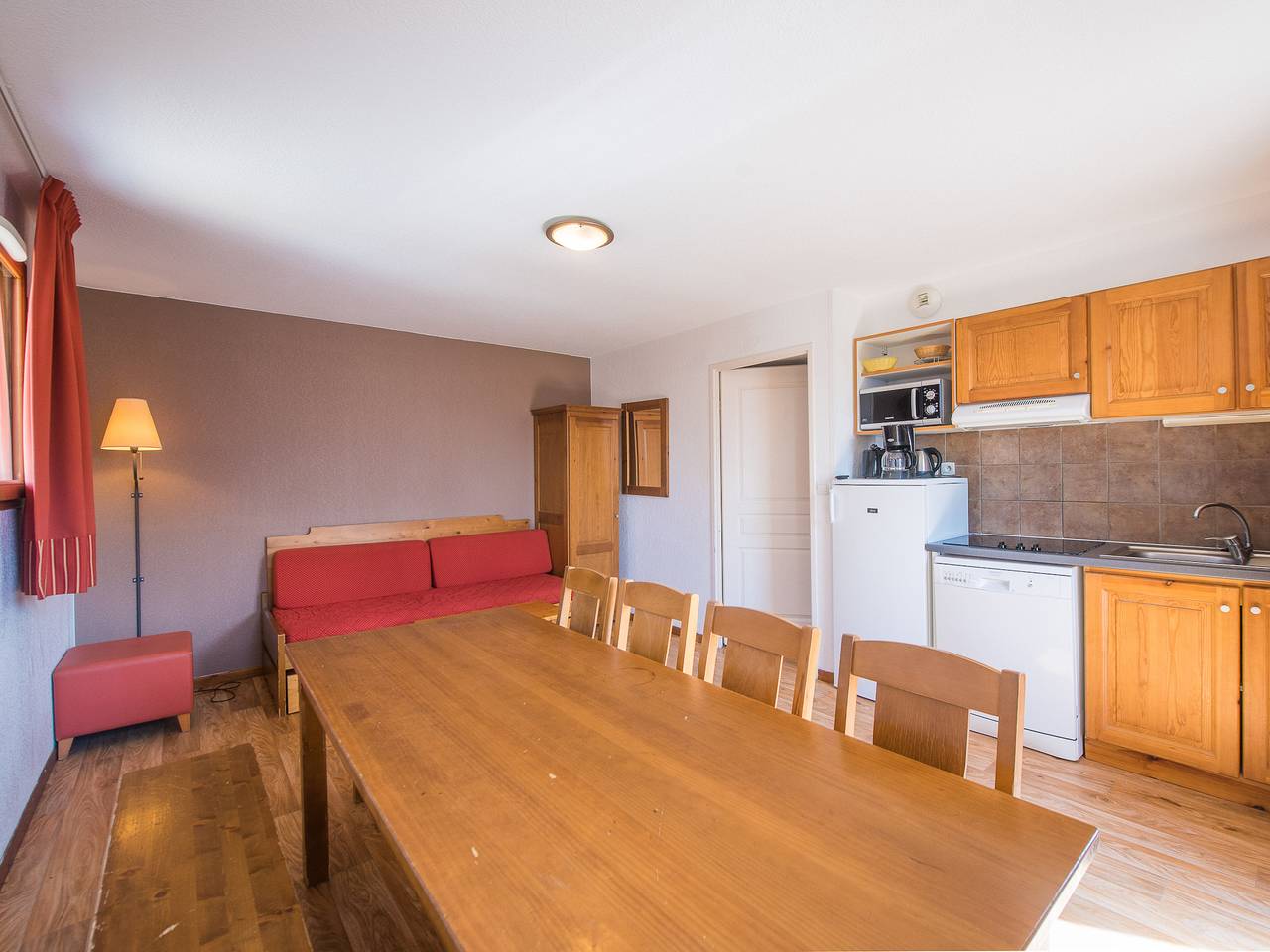 Appartement entier, Appartement de vacances pour 10 personnes avec balcon in Orcières, Parc national des Écrins