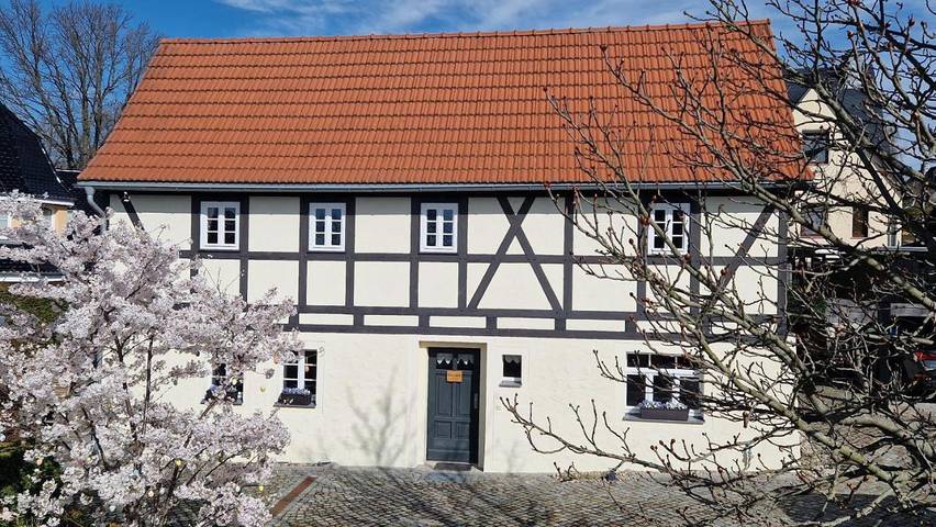 Ferienwohnung für 4 Personen, mit Terrasse und Ausblick in Weinböhla