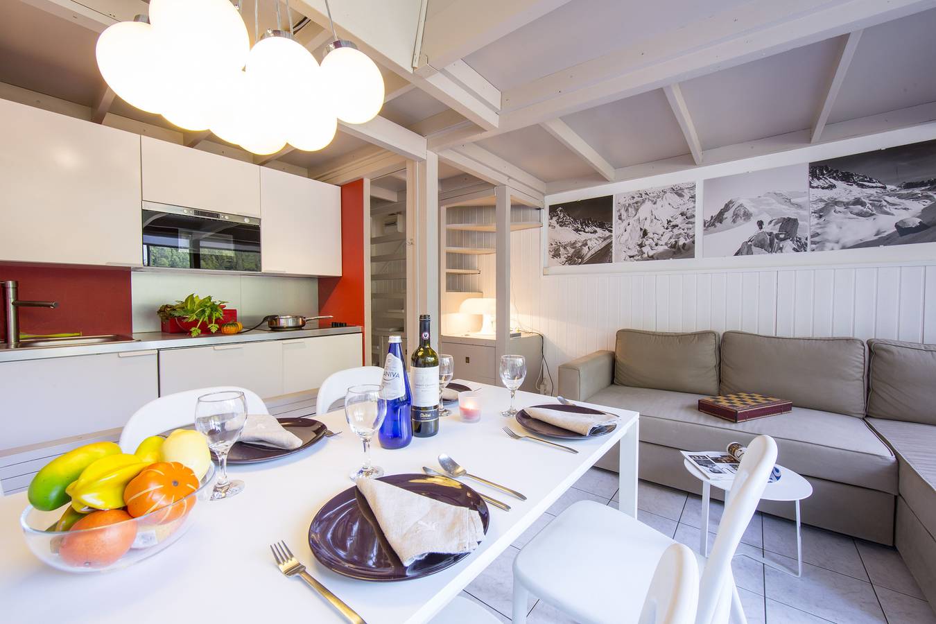 Geheel appartement, Résidence Grand Roc - Campanules 303 in Argentière, Chamonix