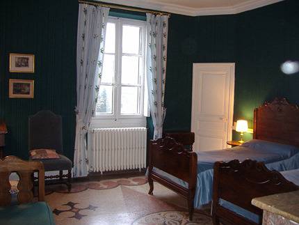 Château Massal - Chambre Bleue in Bez-et-Esparon, Cevenas