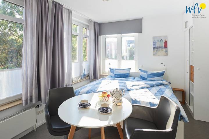 Ganze Wohnung, Haus KarlsRUHE Ferienwohnung Kajüte+: Ruhe & Luxus mit Sauna und Strandkorb in Juist