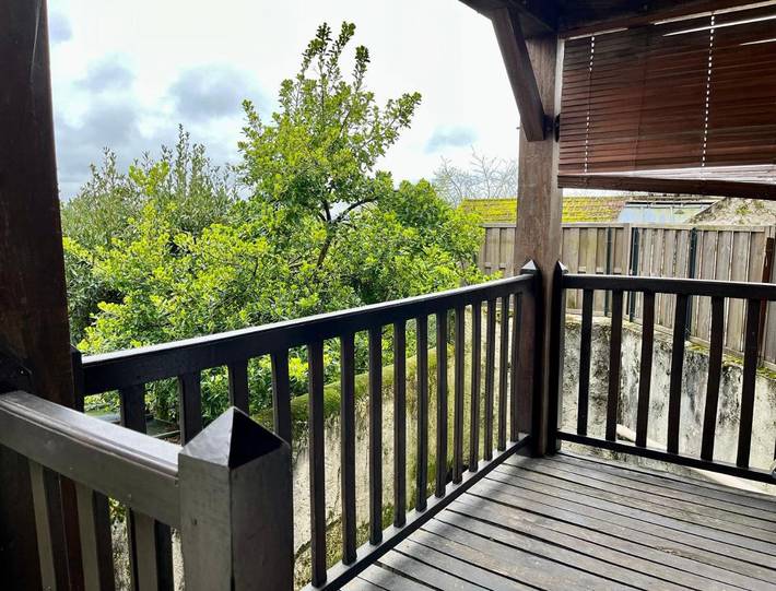 Appartement de vacances pour 2 personnes, avec Balcon et Terrasse ainsi que Jardin et Vue