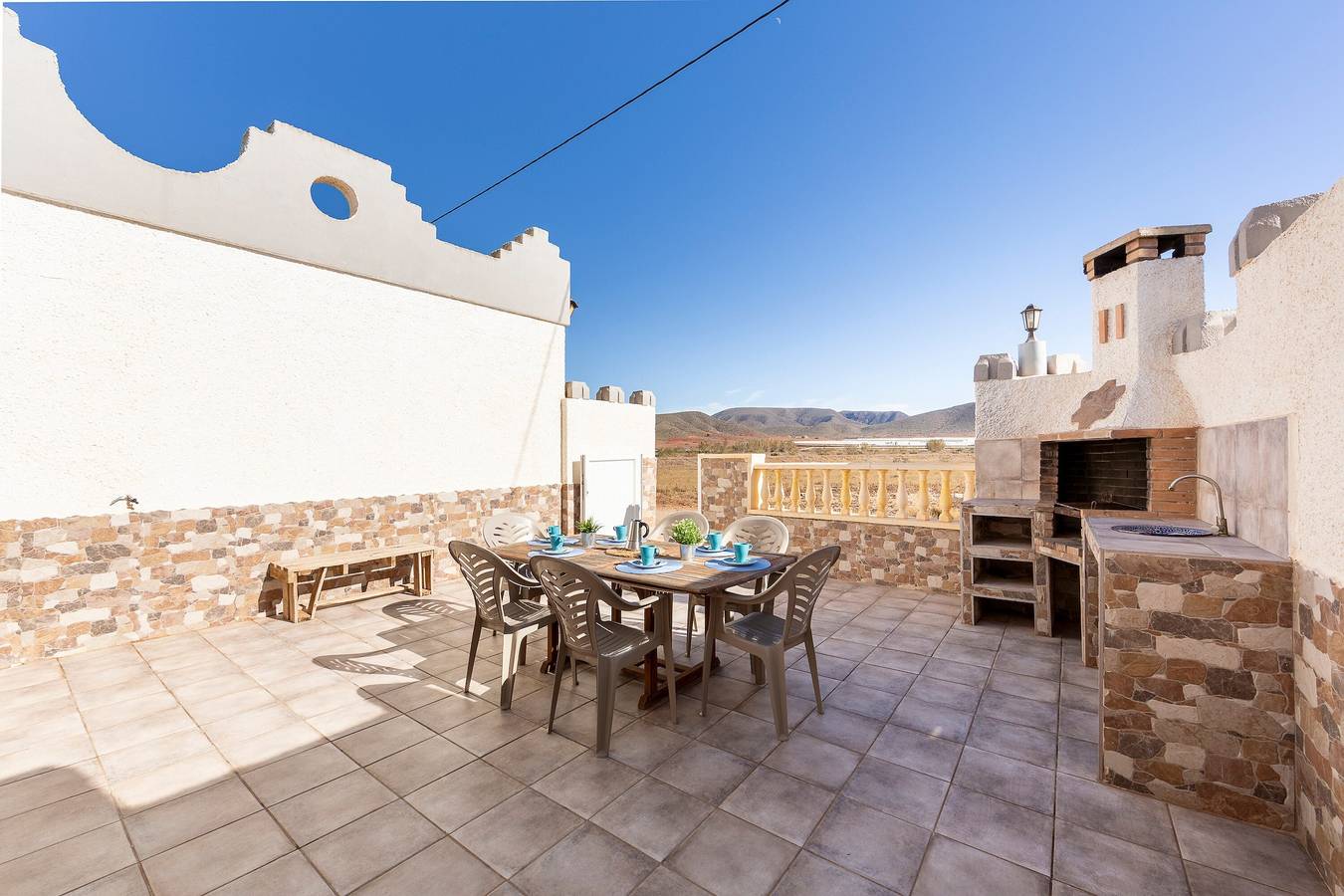 Ferienhaus 'La Tierra' mit privater Terrasse in Níjar, Costa de Almería