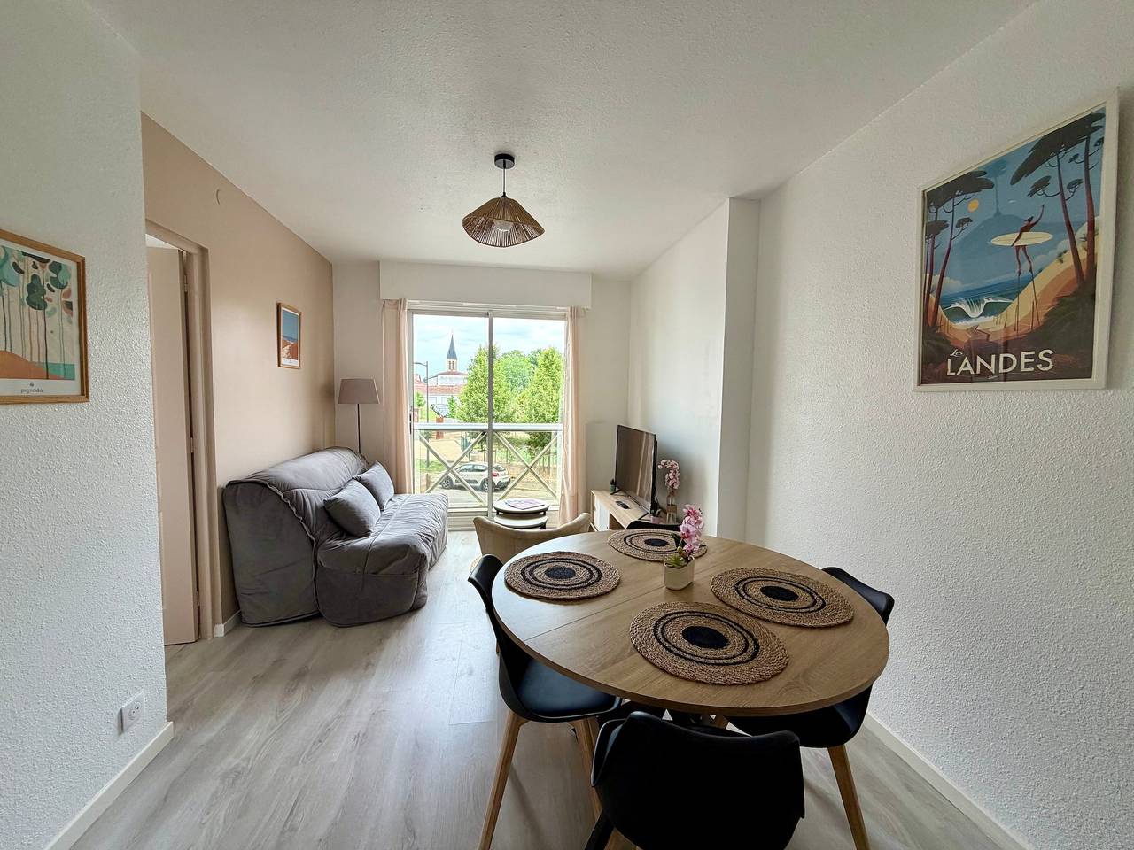 Ganze Wohnung, Appartement „Les Jardins“ mit Balkon in Saint-Vincent-de-Tyrosse, Côte d’Argent