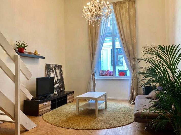 Vakantiewoning voor 3 personen, met terras en uitzicht in Bratislava