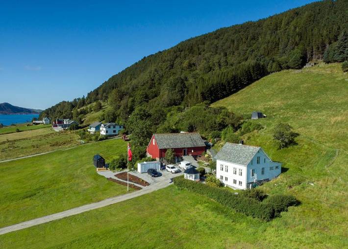 Ferienhaus für 4 Personen, mit Whirlpool und Terrasse sowie Garten und Sauna in Sande (Norwegen)