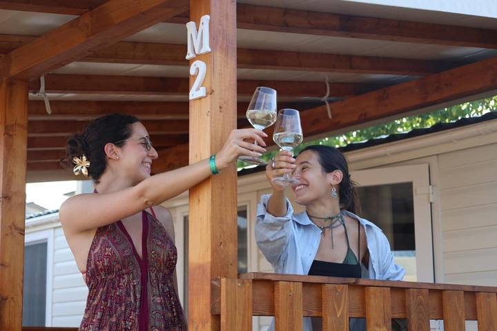 Camping für 6 Personen, mit Terrasse und Garten in Ravenna - 3