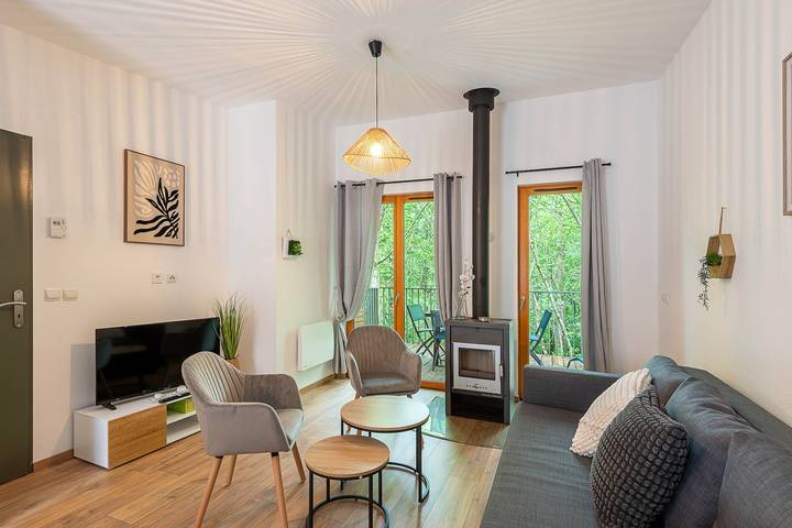 Maison de vacances pour 4 personnes, avec terrasse - 1