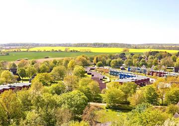 Ferienpark für 2 Personen, mit Garten und Pool sowie Ausblick und Sauna, kinderfreundlich an der Schlei-Ostsee