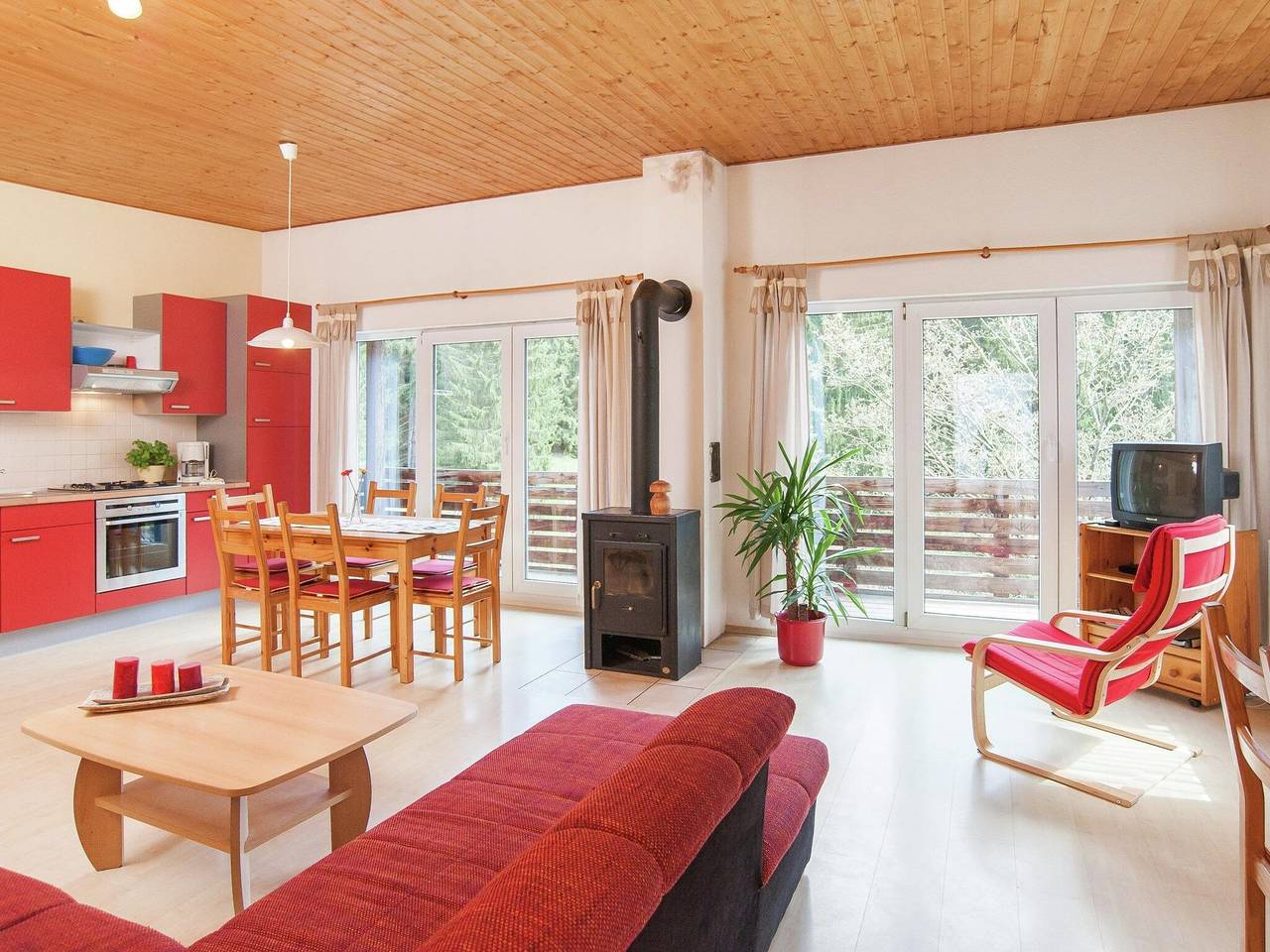 Ferienhaus im Thüringer Wald Skigebiet in Großbreitenbach, Rennsteig