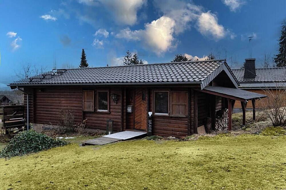 Ferienhaus Holzhaus \"Zweite-Heimat\" Urlaub mit Hund in Bromskirchen in Bromskirchen, Waldecker Land