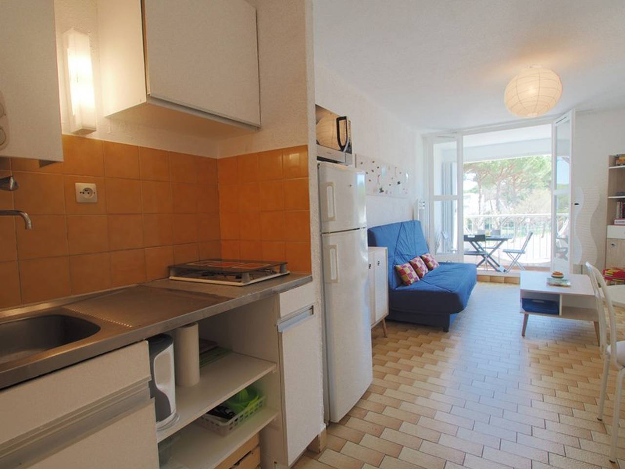 Estudio entero, Estudio tranquilo con parking - 4 pers. in La Grande-Motte, Costa mediterránea (Francia)
