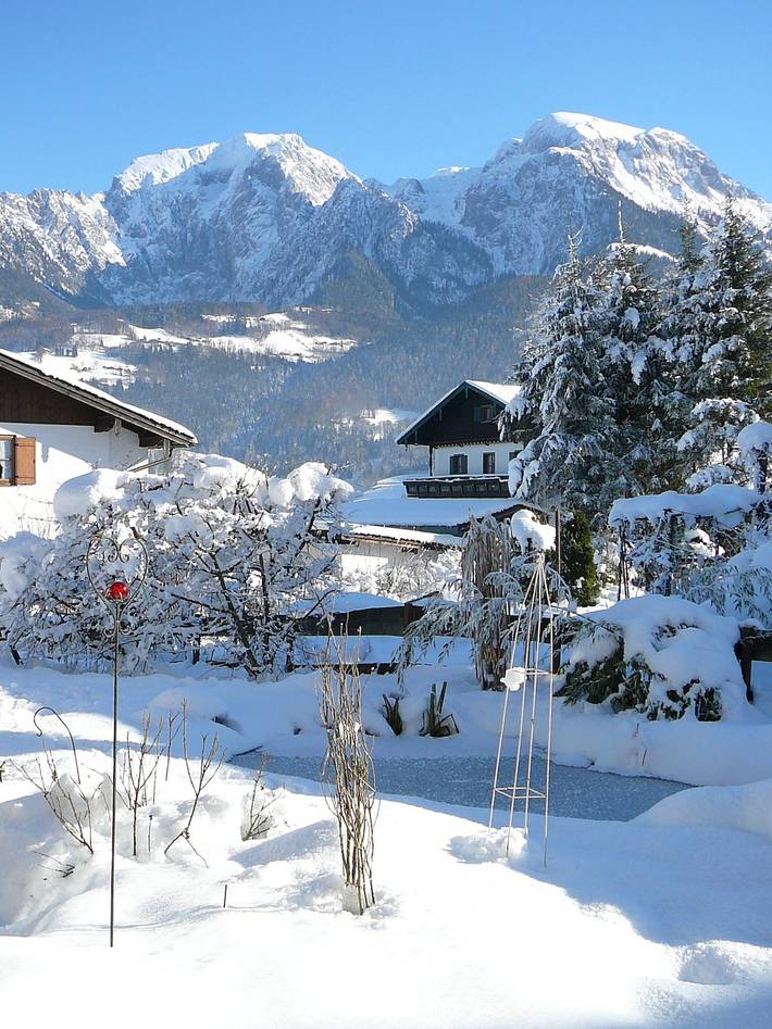 Ferienwohnung für 2 Personen, mit Garten und Sauna, kinderfreundlich in Schönau am Königssee - 3