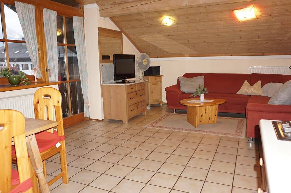 Ganze Wohnung, Ferienwohnung Wingen, 45qm, 1 sep. Schlafzimmer, Süd- und Ostbalkon im Ortsteil Wiechs in Bad Feilnbach, Alpenland Tegernsee Schliersee