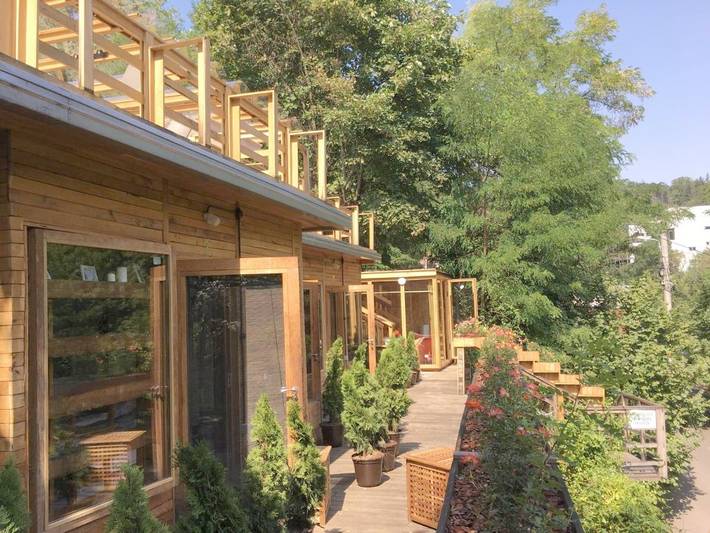 Alojamiento y desayuno para 2 personas, con jardín además de vistas y sauna - 1
