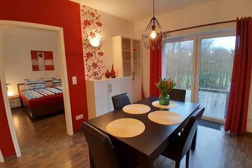 Ferienwohnung für 4 Personen, mit Sauna und Garten sowie Terrasse in Langballig