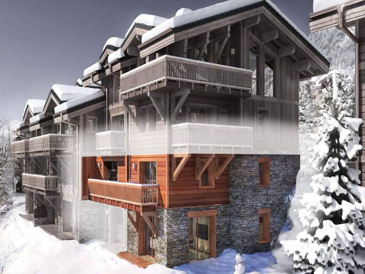 Entire apartment, Residence Belle Place in Courchevel 1650 (Moriond), Saint-Bon-Tarentaise