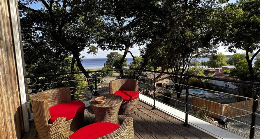 Villa pour 10 personnes, avec jardin et vue sur le lac en Nouvelle-Aquitaine - 2
