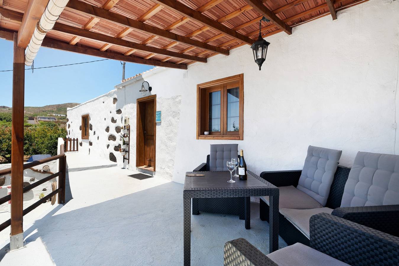 Casa de vacaciones rural 'Alto Prado' con vistas al mar, terraza privada y Wi-Fi in La Torre (Canary Islands), Valverde