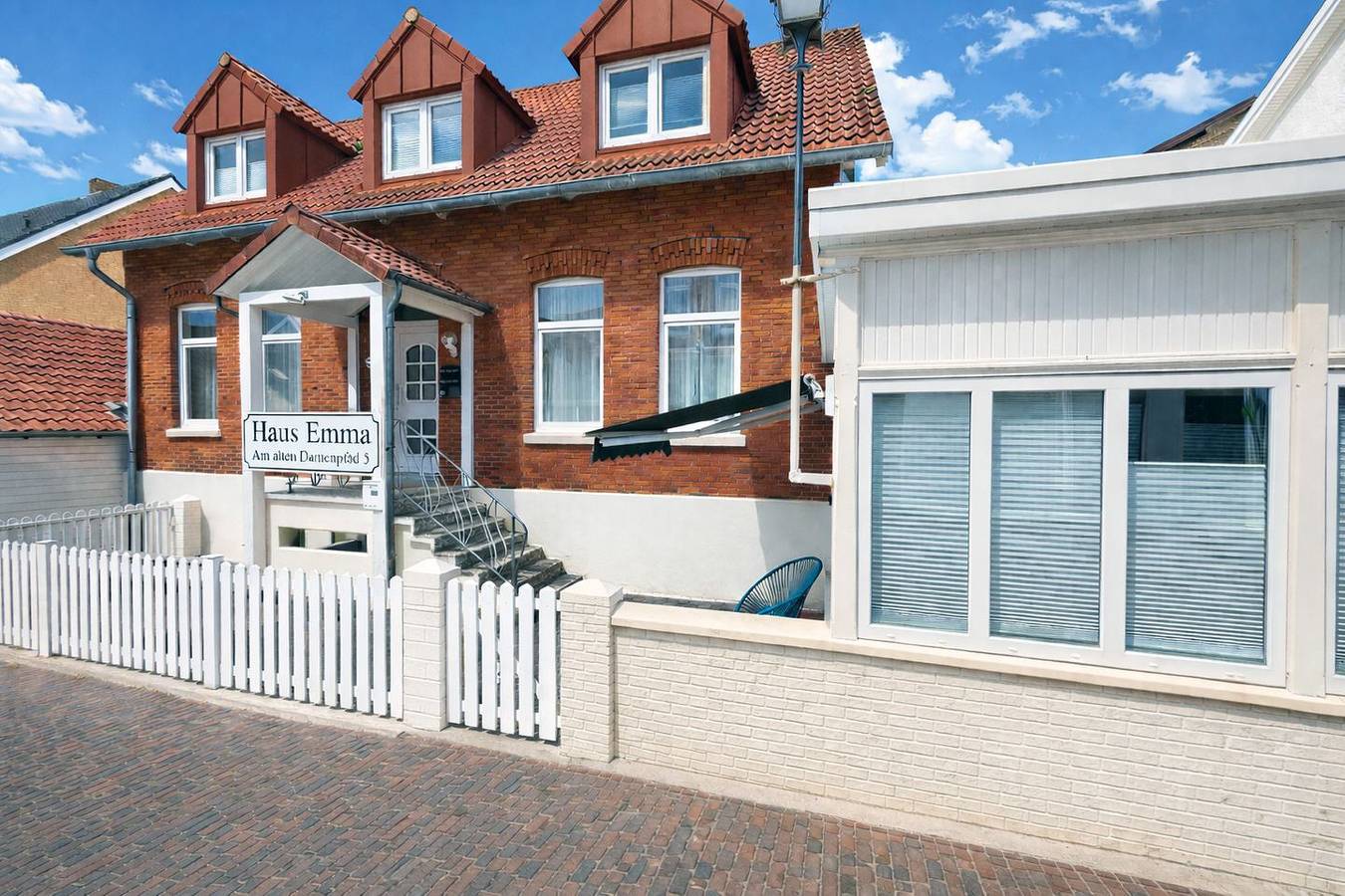 Haus Emma – Kompaktes 1-Zimmer-Feriendomizil nahe Sandstrand auf Borkum in Borkum