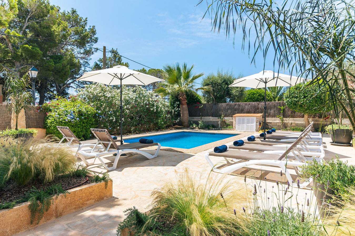 Villa Azul in Cala Llombards, Santanyí