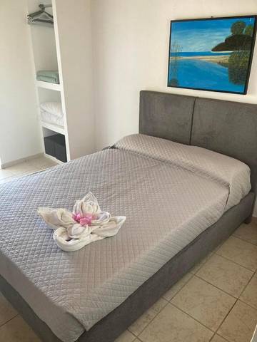 Maison de campagne pour 2 personnes, avec jardin et balcon, animaux acceptés dans Matala