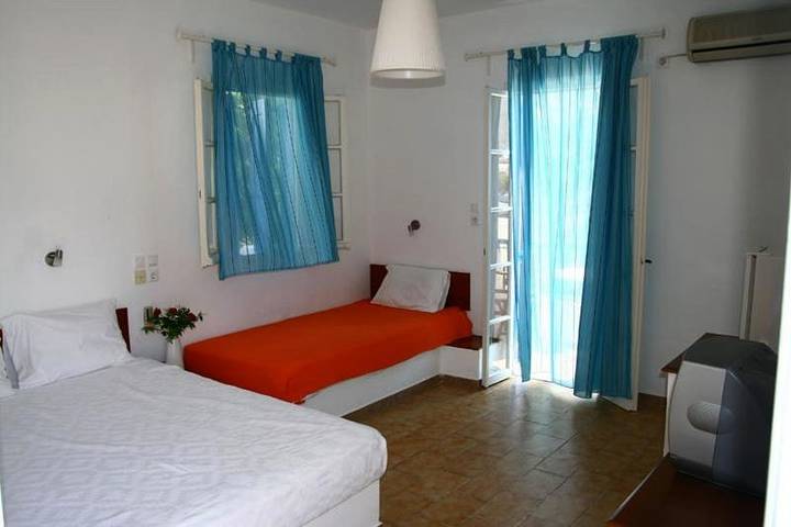 Hôtel pour 2 personnes, avec balcon ainsi que jardin et vue dans Amorgos - 3