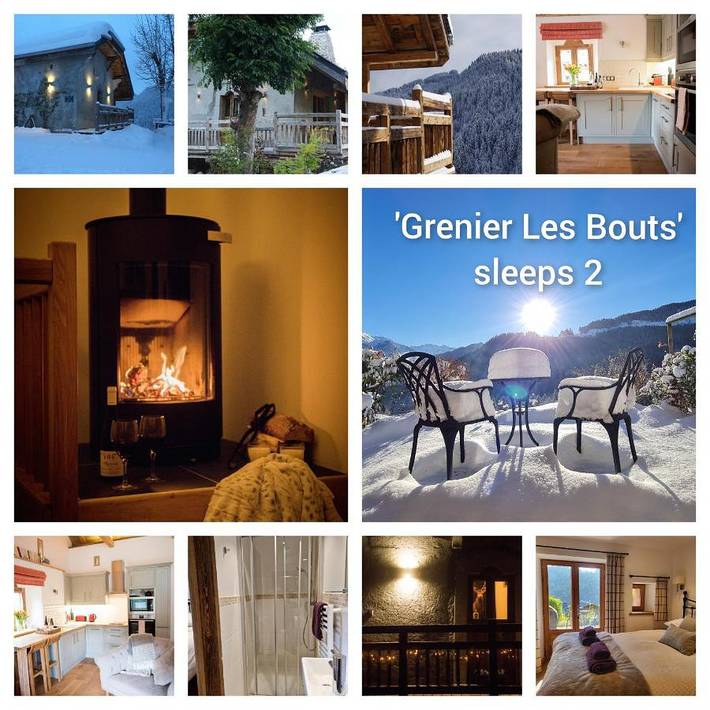 Gîte pour 8 personnes, avec balcon et vue à La Côte-d'Arbroz - 3