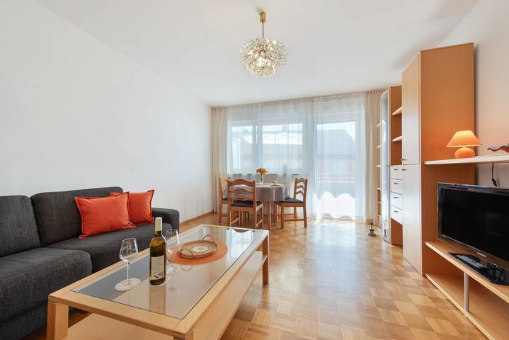 Ferienwohnung für 2 Personen, mit Balkon in Meersburg
