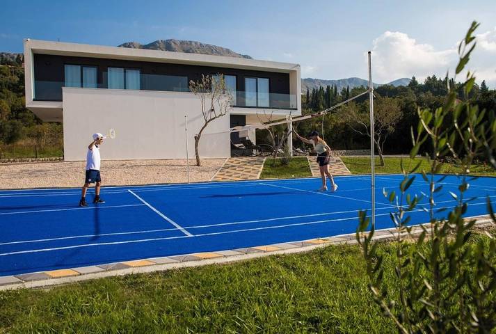 Villa pour 12 personnes, avec jardin, adapté aux familles à Srebreno - 3