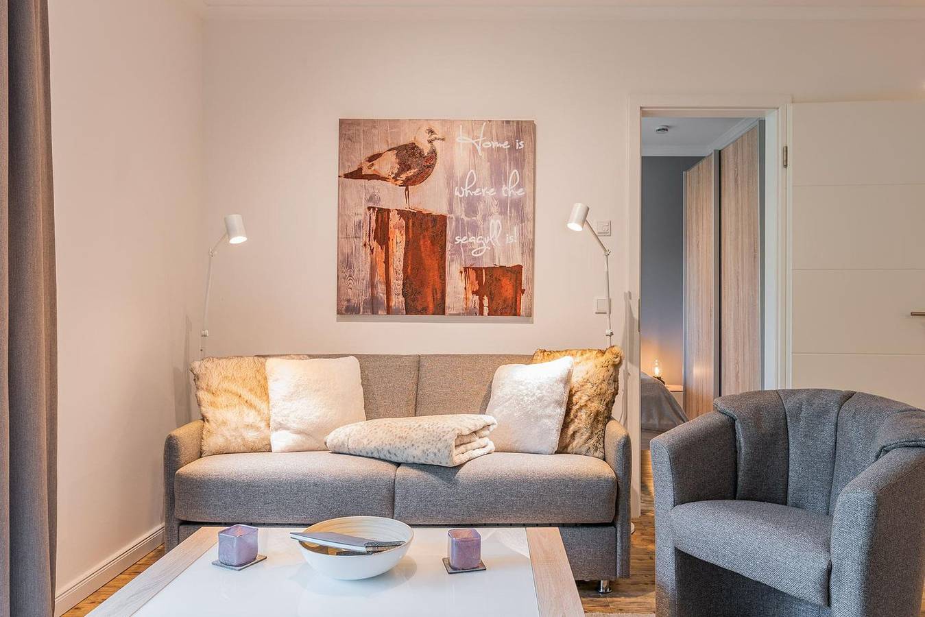 Ganze Wohnung, Residenz Seestern We 10 "Gartenlounge" mit Terrasse, Gartenblick in Börgerende in Börgerende, Börgerende-Rethwisch