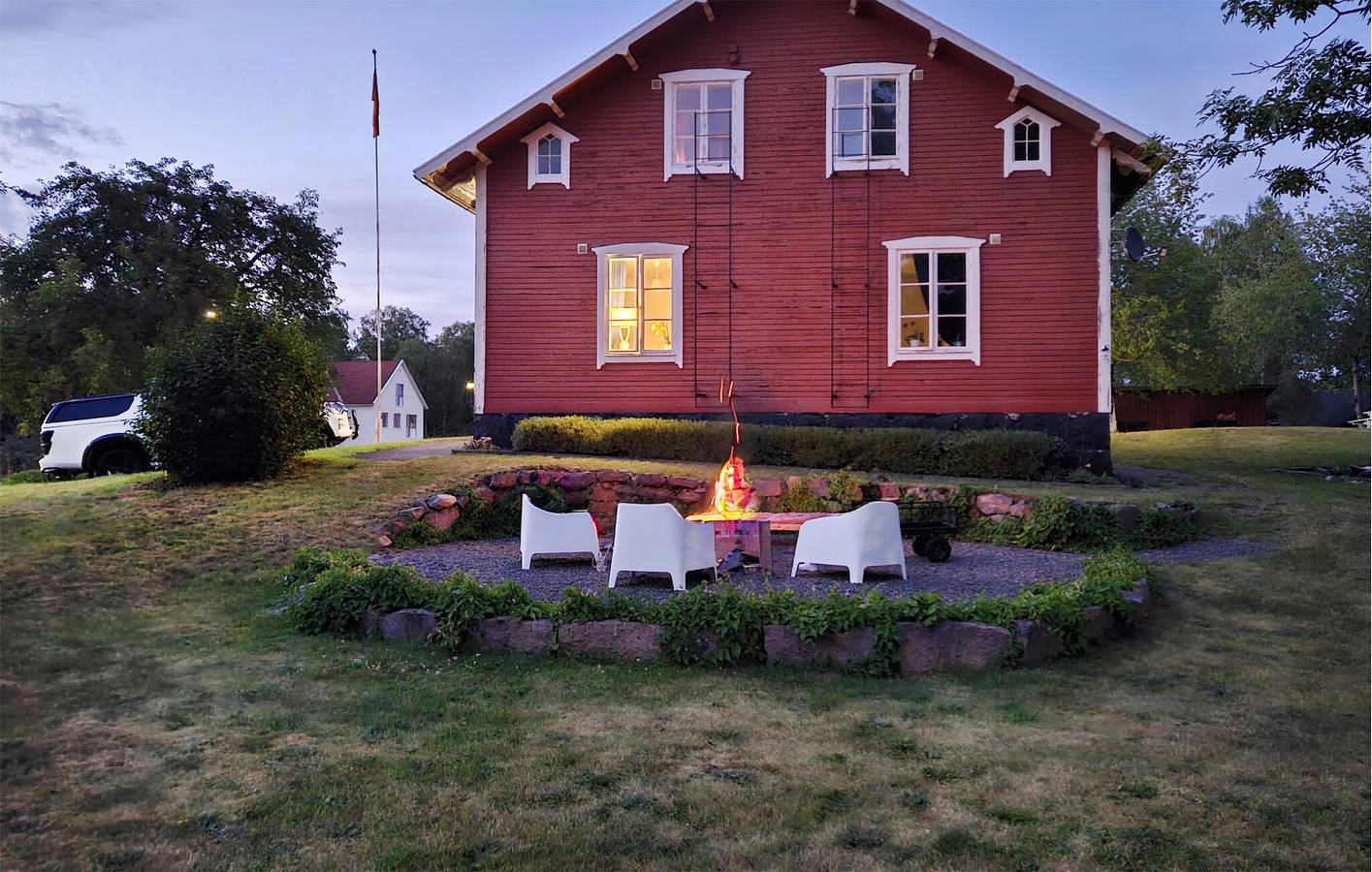 Ferienhaus für 20 Personen mit Terrasse in Orrefors, Nybro und Umgebung