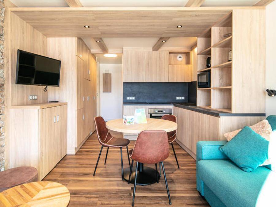 Résidence La Duit - Estudio 3 personas - Con terraza y tumbonas in Doucy, La Léchère