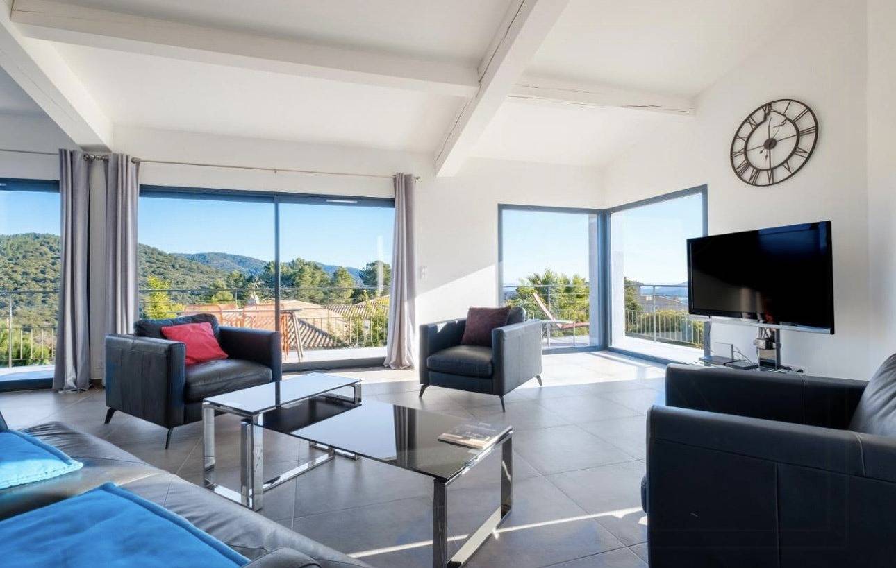 Villa mit Meerblick und Infinity-Pool in Les Adrets-de-l'Estérel, Massif de l'Esterel
