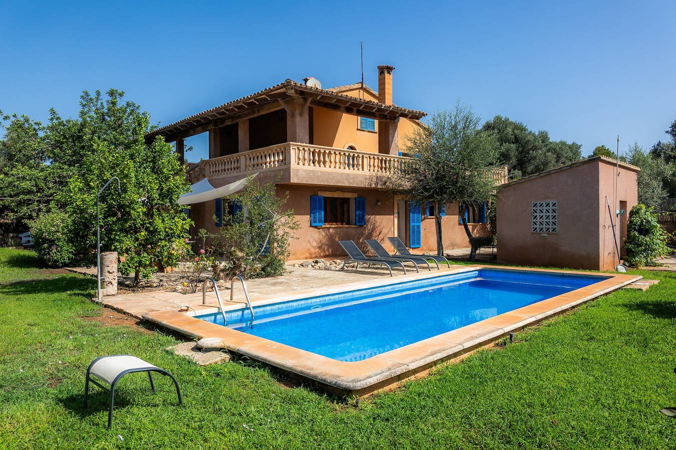 Maison de campagne "Sa Plana" avec piscine privée, 2 terrasses privées et Wi-Fi in Port Nou, Son Servera