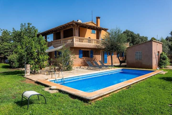 Casa de vacaciones para 8 personas, con Jardín en Son Servera