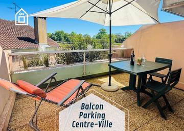 Gîte pour 2 personnes, avec balcon à Dax